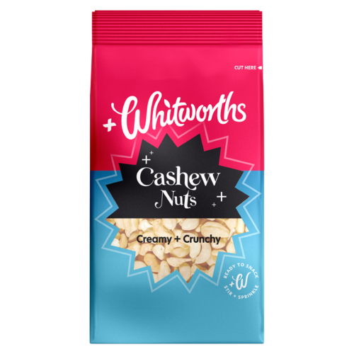 WHITWORTHS CASHEWS 90G