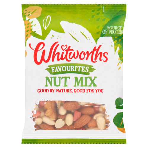 WHITWORTHS FAVOURITES NUT MIX 125G