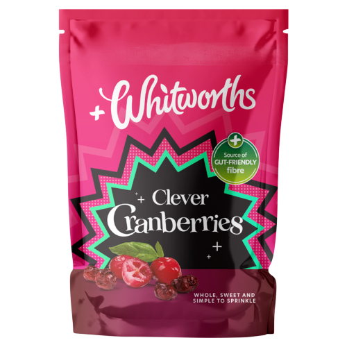 WHITWORTHS WHOLE CRANBERRIES 130G-XMAS