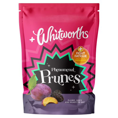 WHITWORTHS SNACK PRUNES 190G-XMAS