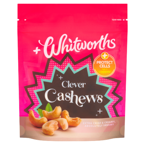 WHITWORTHS CASHEWS 115G