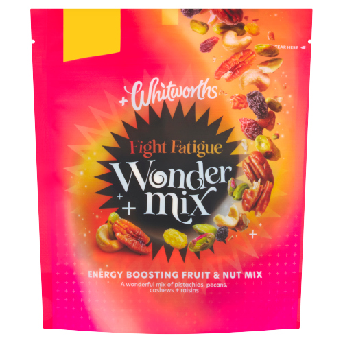 WHITWORTHS WONDERMIX FIGHT FATIGUE FRUIT & NUT 105G