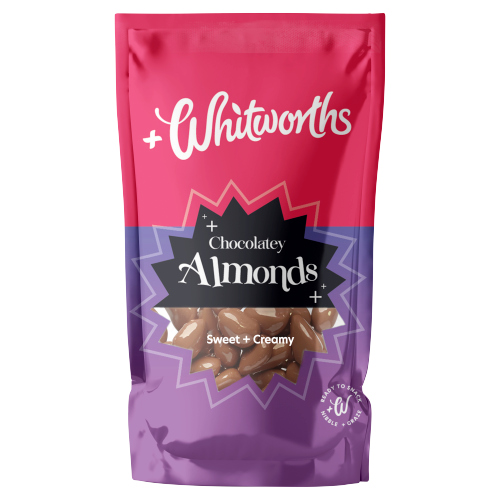 WHITWORTHS CHOCOLATEY ALMONDS 105G