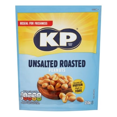KP UNSALTED PEANUTS 250G