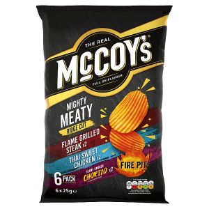 MCCOY'S MIGHTY MEATY VARIETY 6PK 25G