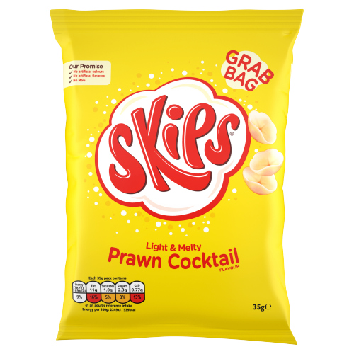 SKIPS PRAWN COCKTAIL GRAB BAG 35G