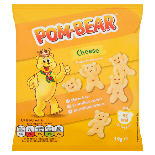 POM-BEAR CHEESE CRISPS 19G