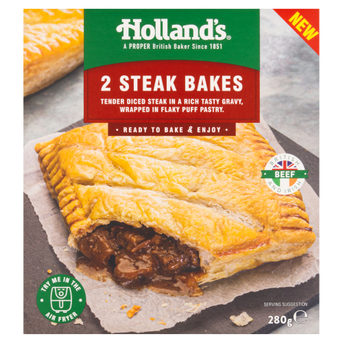 HOLLAND'S 2 STEAK BAKES 2PK