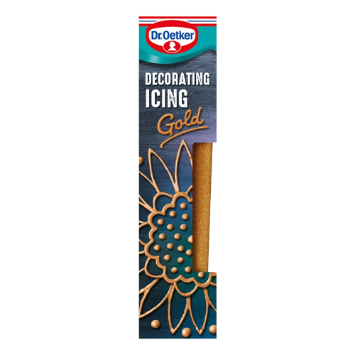 DR.OETKER DECORATING ICING GOLD 50G