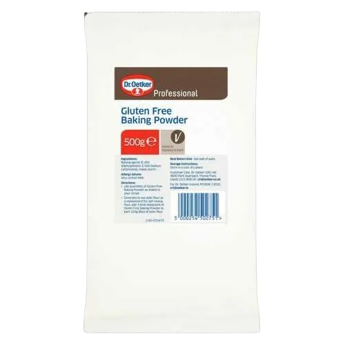 DR.OETKER PROFESSIONAL BAKING POWDER GLUTEN FREE 500G