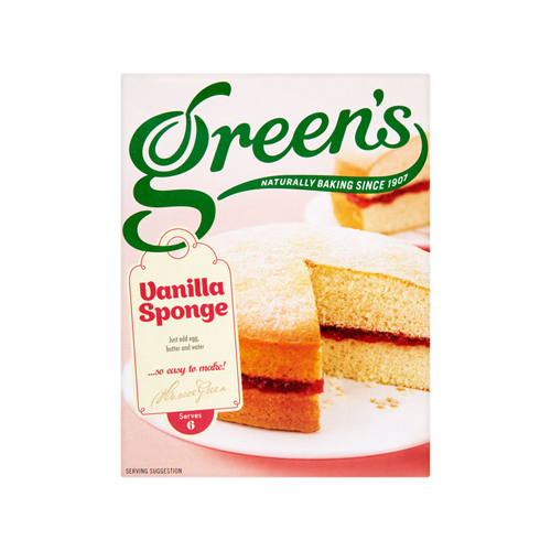 GREEN'S CLASSIC VANILLA SPONGE MIX 221G