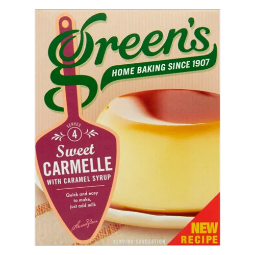 GREEN'S SWEET CARMELLE WITH CARAMEL SYRUP 70G