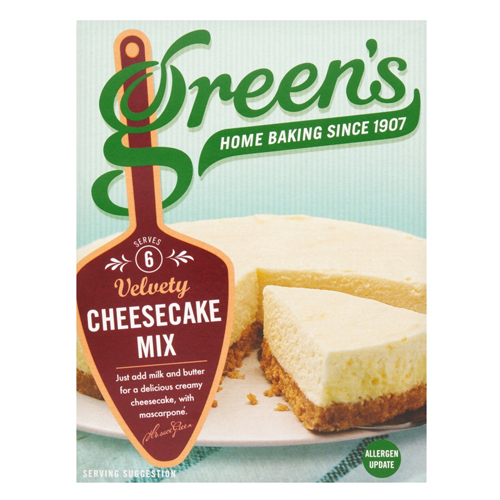 GREEN'S VELVETY CHEESECAKE MIX 259G