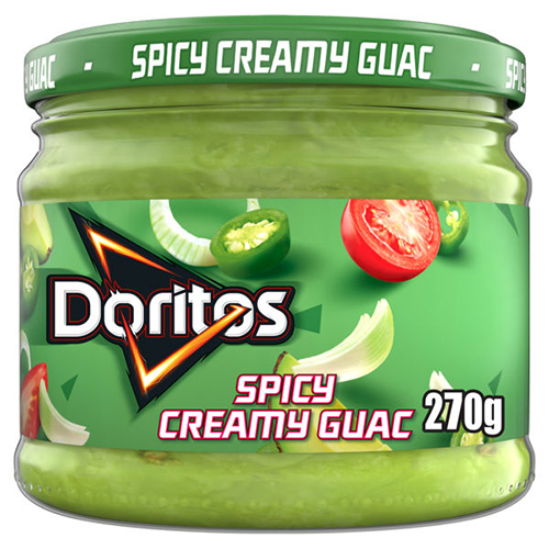 DORITOS SPICY CREAMY GUACAMOLE SHARING DIP 270G
