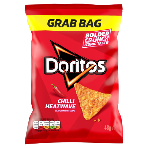 DORITOS CHILLI HEATWAVE CHIPS 48G