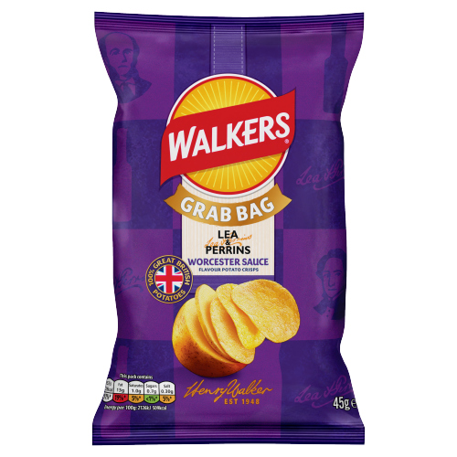 WALKERS LEA & PERRINS WORCESTER SAUCE 45G