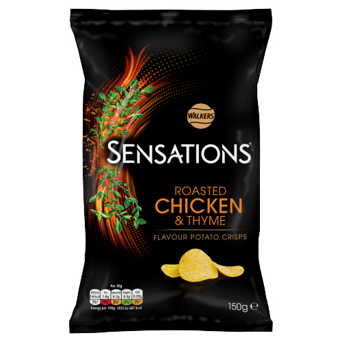 SENSATIONS ROAST CHICKEN & THYME 150G