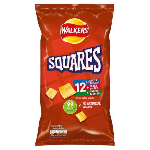 SQUARES VARIETY PACK 22G
