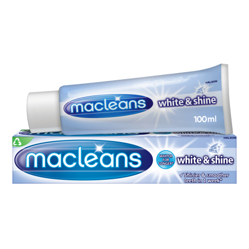 MACLEANS TOOTHPASTE WHITE & SHINE 100ML