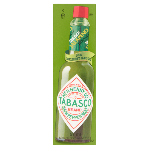 TABASCO GREEN PEPPER SAUCE 57ML