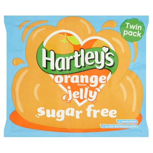 HARTLEY'S SUGAR FREE ORANGE JELLY CRYSTALS 23G