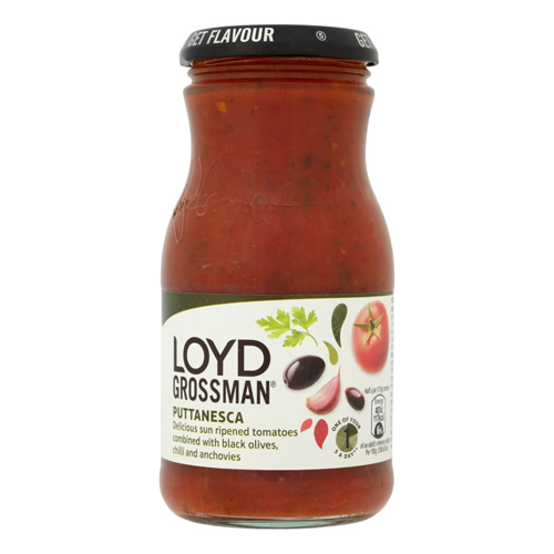 LOYD GROSSMAN PUTTANESCA PASTA SAUCE 350G