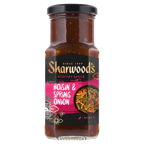 SHARWOOD'S HOISIN & SPRING ONION STIR FRY COOKING SAUCE 195G