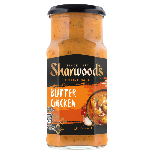 SHARWOOD'S COOKING SAUCE BUTTER CHICKEN 420G/NFEU/