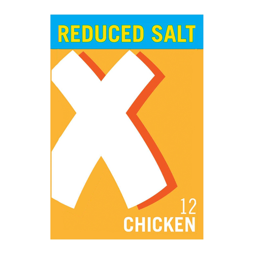 OXO 12 REDUCED SALT CHICKEN STOCK CUBES 71G