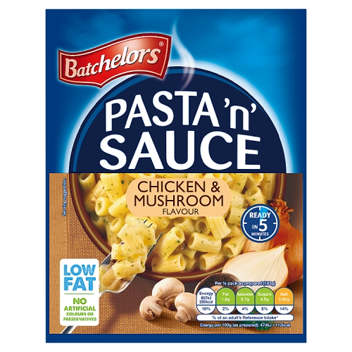 BATCHELORS PASTA 'N' SAUCE CHICKEN & MUSHROOM FLAVOUR 99G