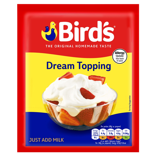 BIRD'S DREAM DESSERT TOPPING 36G