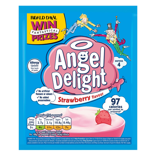 ANGEL DELIGHT STRAWBERRY INSTANT DESSERT 59G