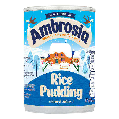 AMBROSIA RICE PUDDING 2/12/400G