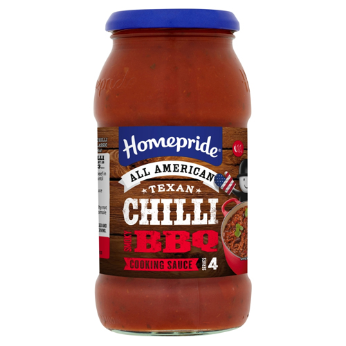 HOMEPRIDE TEXAN CHILLI BBQ 485G