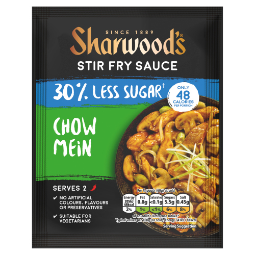SHARWOOD'S 30% LESS SUGAR STIR-FRY CHOW MEIN SAUCE 120G