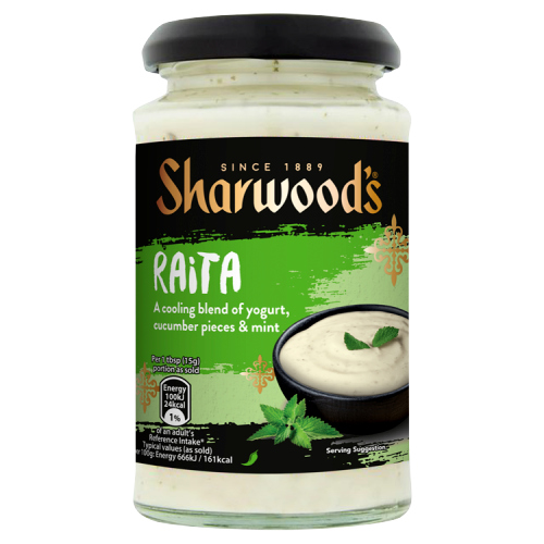 SHARWOOD'S RAITA YOGURT DIP 190G