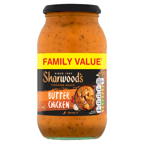 SHARWOOD'S BUTTER CHICKEN FAMILY JAR 720G