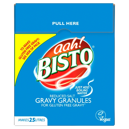 BISTO REDUCED SALT GRAVY GRANULES 1.8KG
