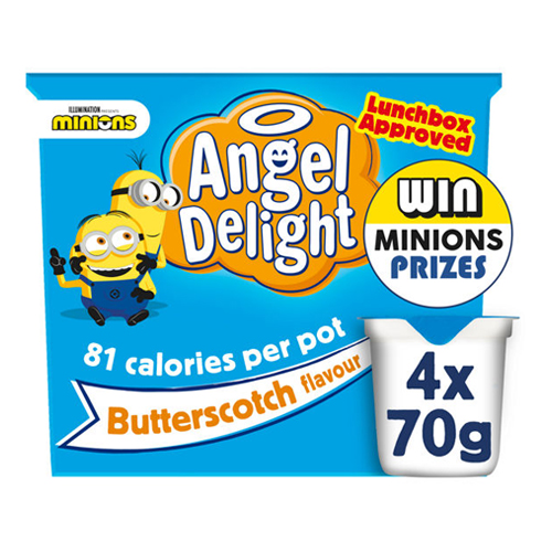 ANGEL DELIGHT BUTTERSCOTCH FLAVOUR 4PK 280G