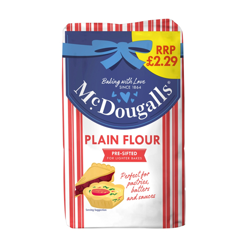 MCDOUGALLS PLAIN FLOUR PMP £2.29 1.1KG
