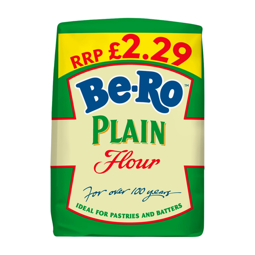 BE-RO PLAIN FLOUR PMP £2.29 1.1KG