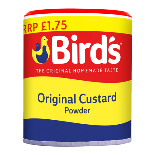 BIRD'S CUSTARD POWDER DRUM PMP £1.75 250G