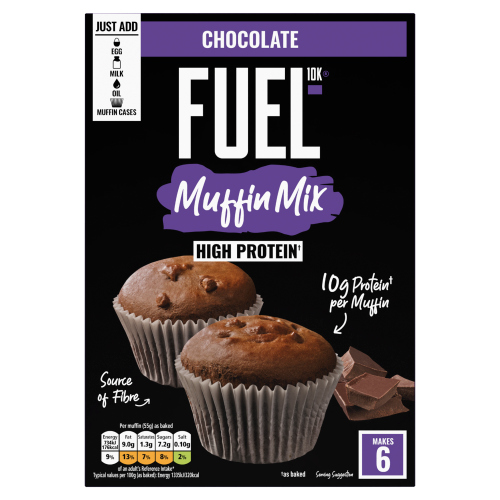 FUEL10K HIGH PROTEIN CHOCOLATE MUFFIN CAKE MIX 150G/NFEU/