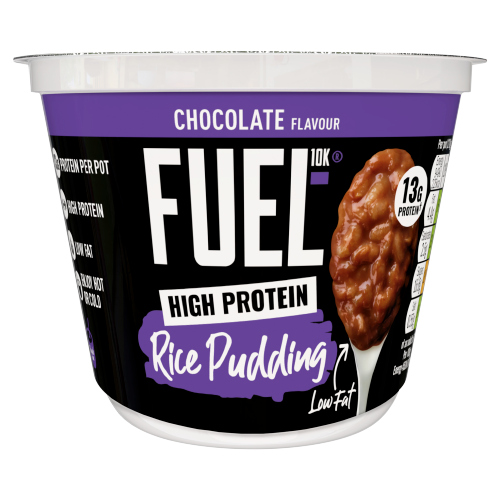 FUEL10K CHOCOLATE FLAVOUR HIGH PROTEIN RICE PUDDING 210/NFEU/