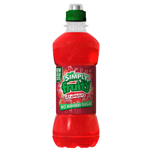 SIMPLY FRUITY STRAWBERRY JUICE  330ML