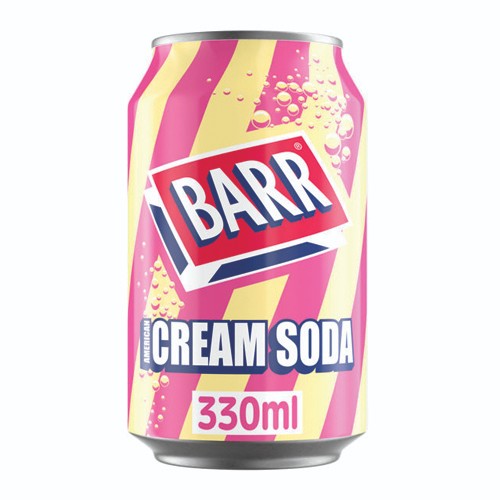 BARR AMERICAN CREAM SODA 330ML