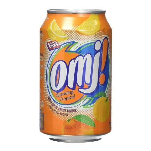 OMJ TROPICAL SPARKLING JUICE DRINK 330ML