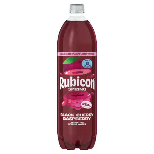 RUBICON SPRING SPARKLING BLACK CHERRY RASPBERRY 1.5L