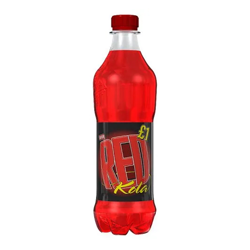 BARR RED KOLA PMP £1.00 500ML