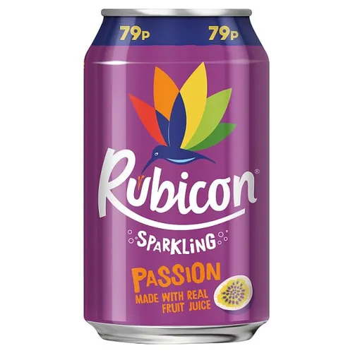 RUBICON SPARKLING PASSION PMP 79P 330ML
